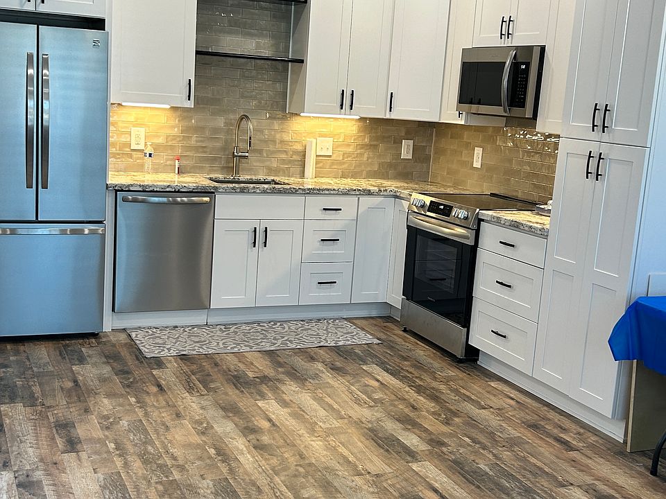 fully equiped kitchen with abundant storage.