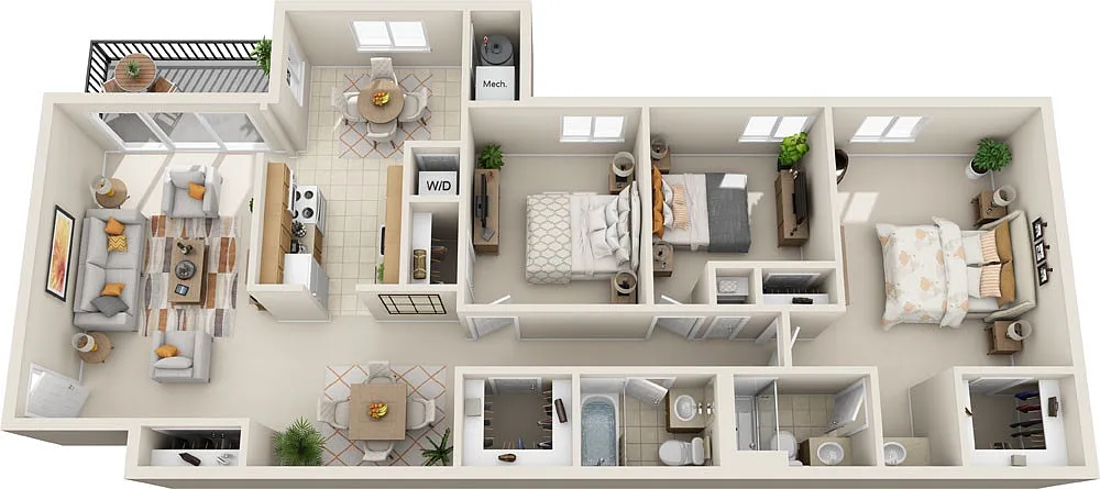 Floor plan C1