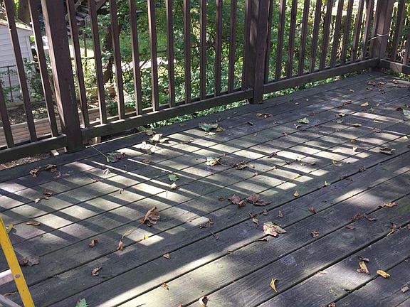 Deck for this apartment