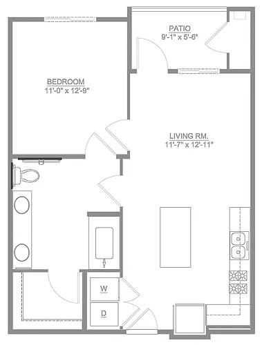 Floor plan Santa Monica