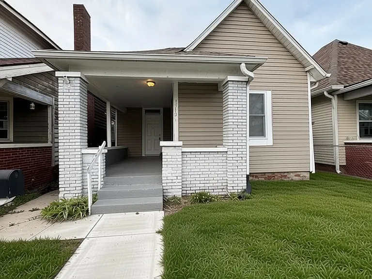 Enhanced Photo. Front Exterior.
