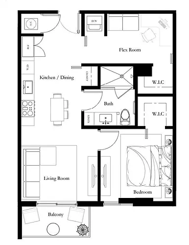 Floor plan SDA2
