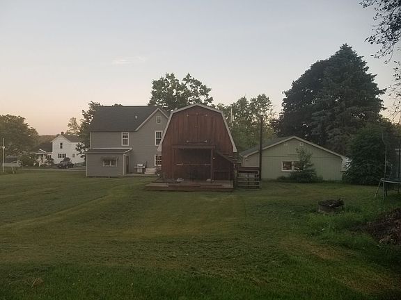 House and outbuildings
