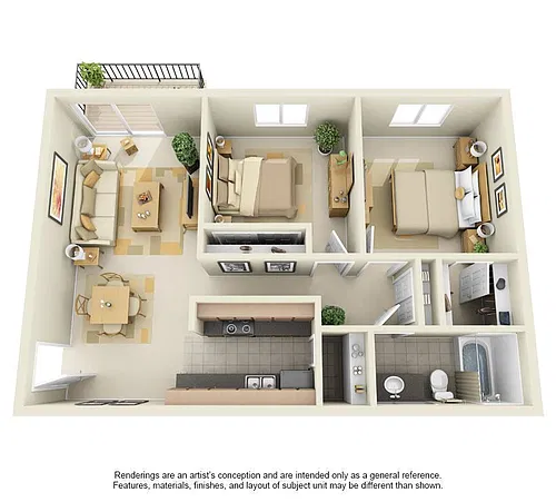 Floor plan B1
