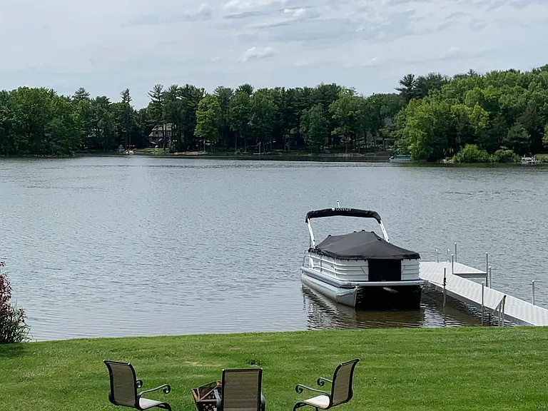 large flat backyard