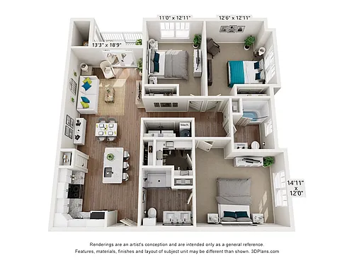 Floor plan The Alamance