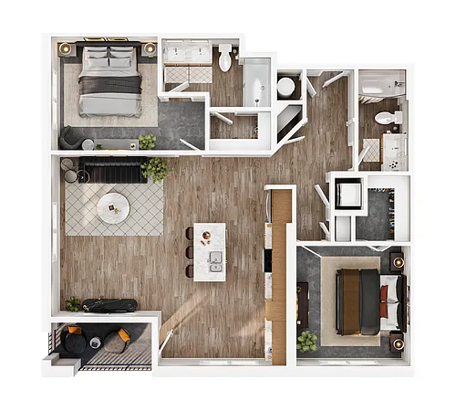 Floor plan B4 Grand Vault - B