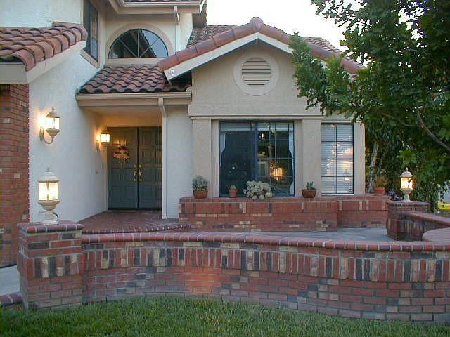 Patio and Front Entrance