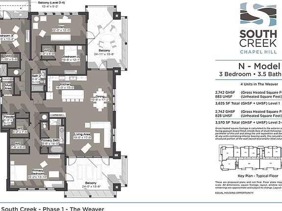 N Model The Weaver Floor Plan