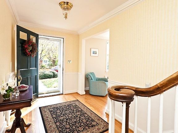 Gracious foyer and entrance