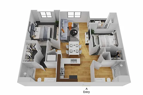 Floor plan B24