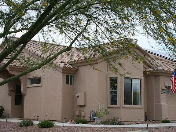 View of front of unit