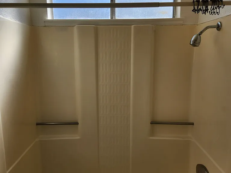primary bath tub/shower