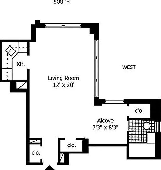 2nd image of 166 E 35th St APT 9A