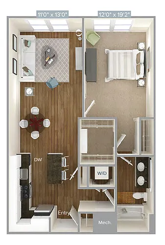 Floor plan A4-768
