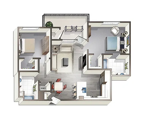 Floor plan B1