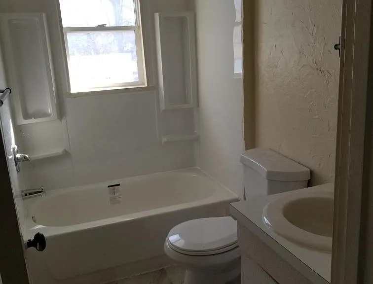 New remodeled bath room.