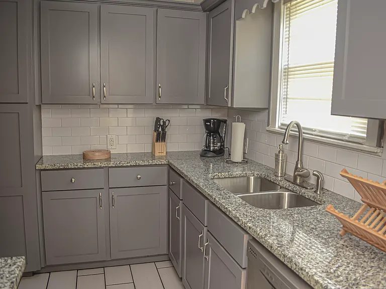 Remodeled kitchen