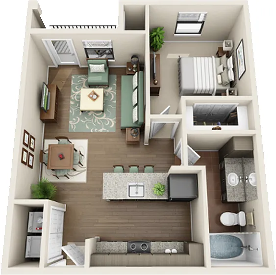 Floor plan A1