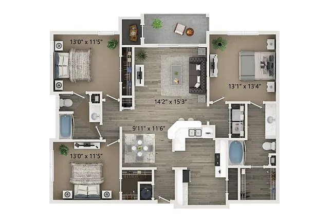 Floor plan C1
