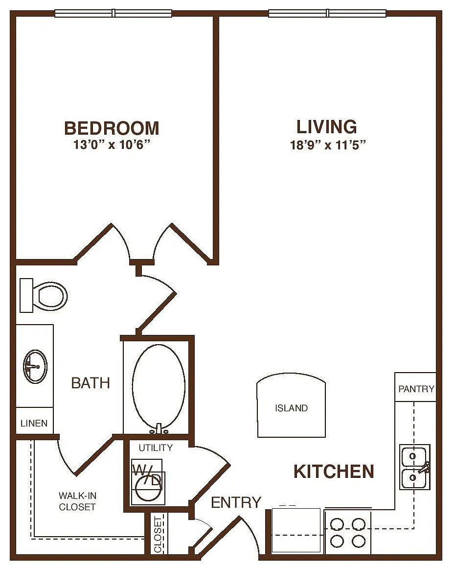 Floor plan The Chelsea