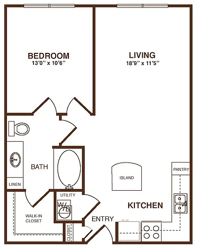 Floor plan The Chelsea