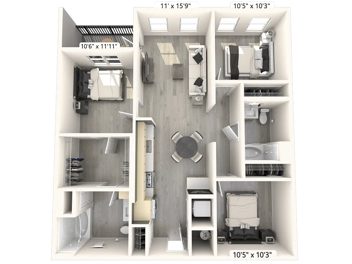 Floor plan C1V-scheme-2