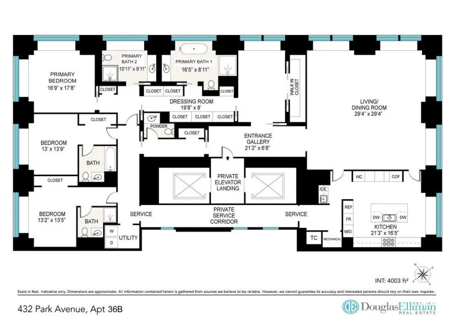 432 Park Avenue #36B in Midtown, Manhattan | StreetEasy