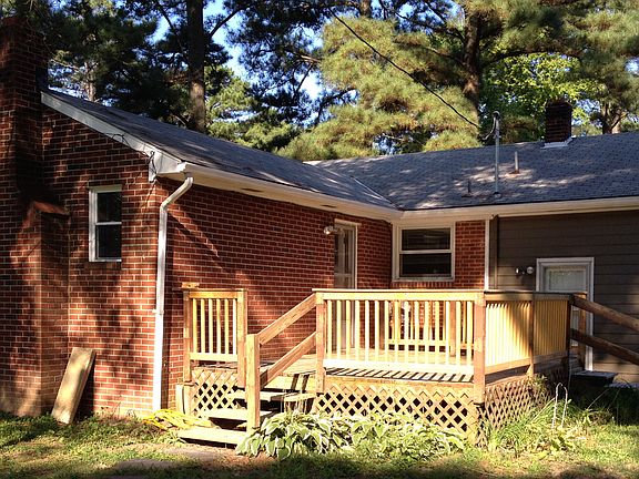 back of house, deck