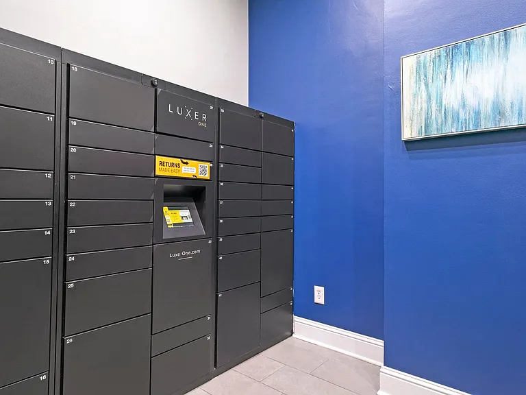 Our community features package acceptance lockers for your convenience.