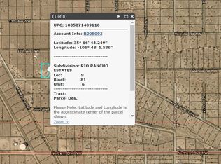 LOT 8 Nine Encanto Rd NW #6, Rio Rancho, NM 87144