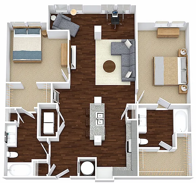 Floor plan B1