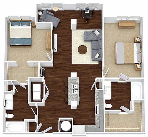 Floor plan B1
