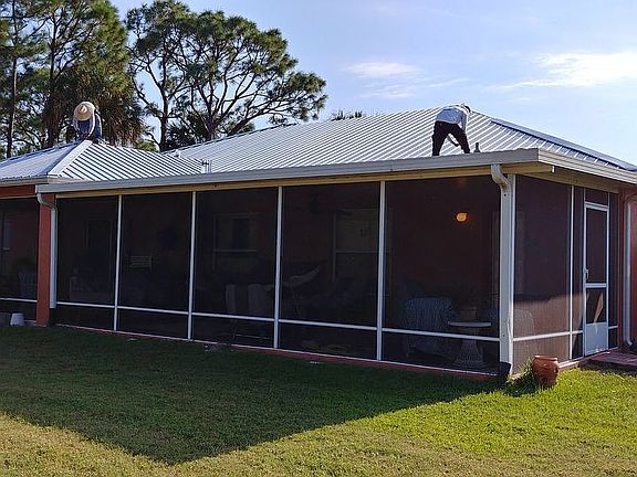 Back of house & porch