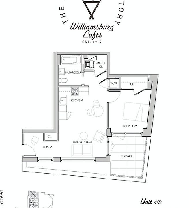 2nd image of 347 Berry St APT 4D