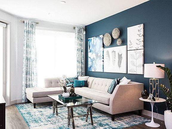 Apartment homes feature open floor plans and select homes have balconies / patios and views of the Santa Ana Mountains