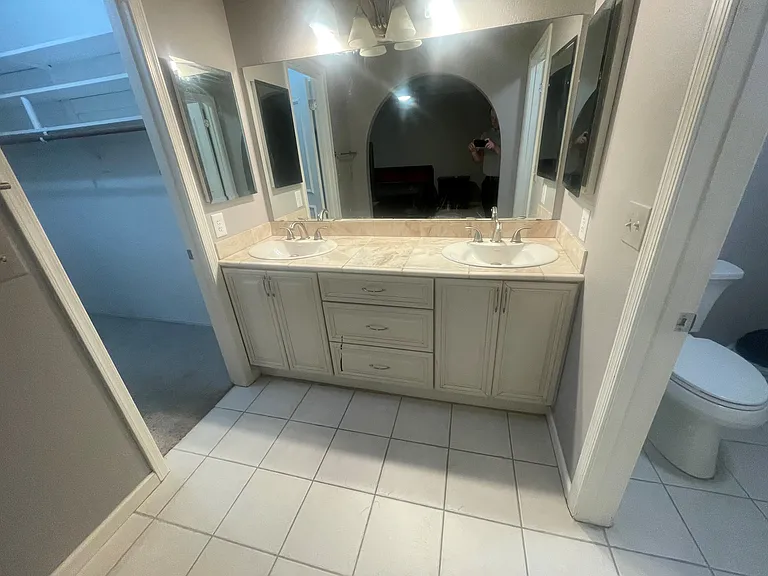 Master Bathroom - Double Sink