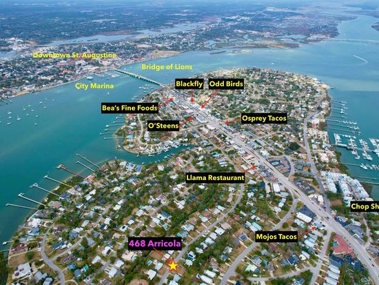 468 Arricola Ave, Saint Augustine, FL 32080