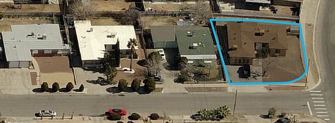 House on corner