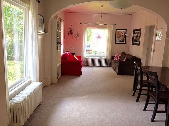 living room looking towards front of house