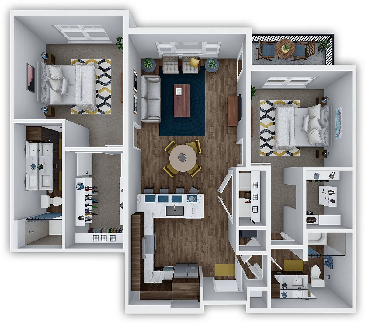 Floor plan B2