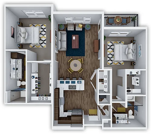 Floor plan B2