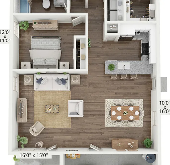 Red Oak Joy | 3x2 | 1491 sf Red Oak Joy | 3x2 | 1491 sf