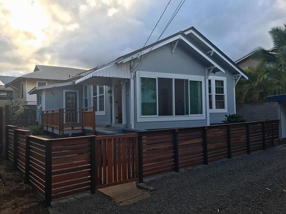 Exterior of house (Redwood Fence)
