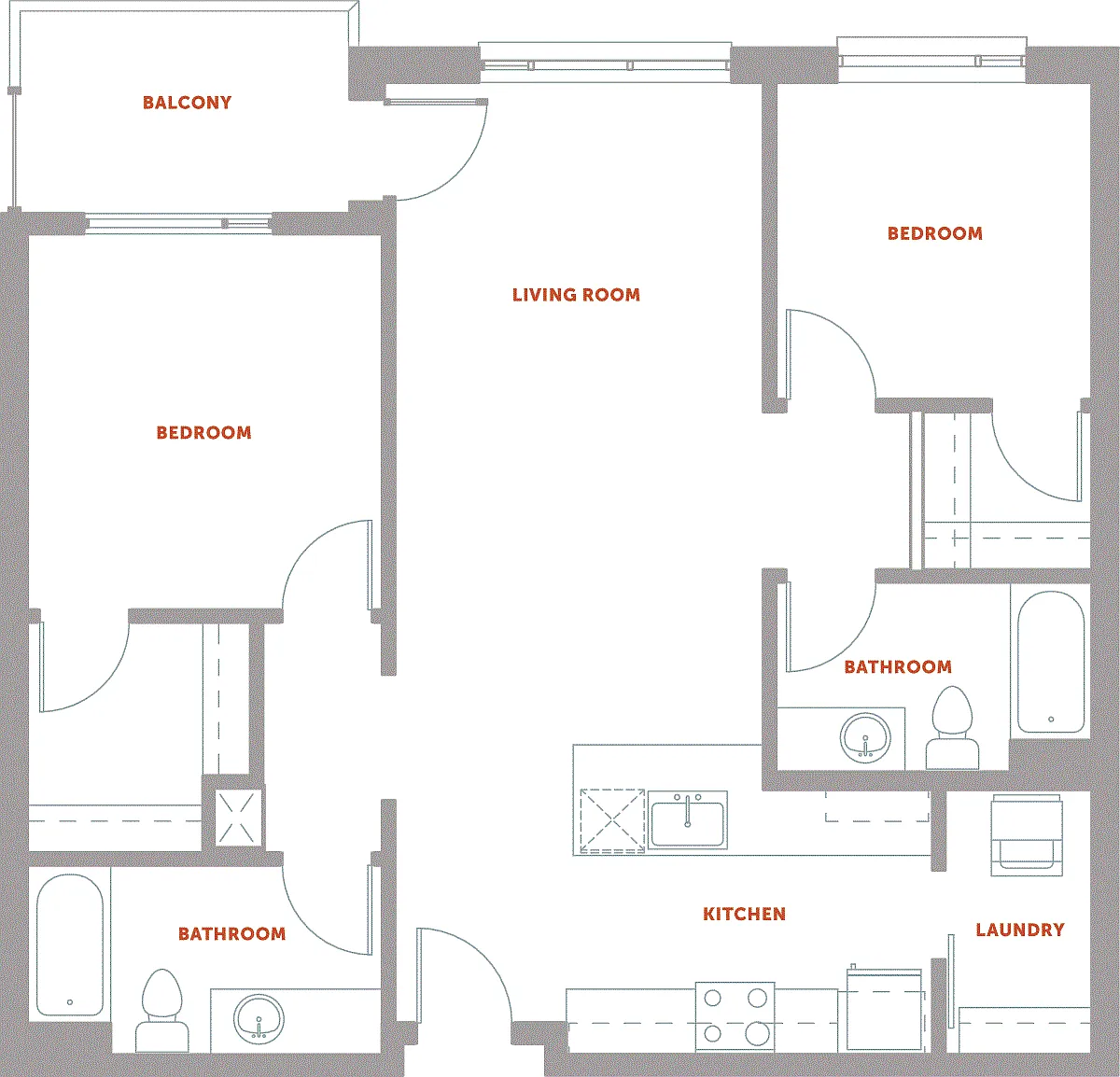 Floor plan B1