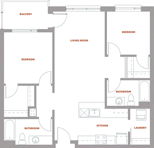 Floor plan B1