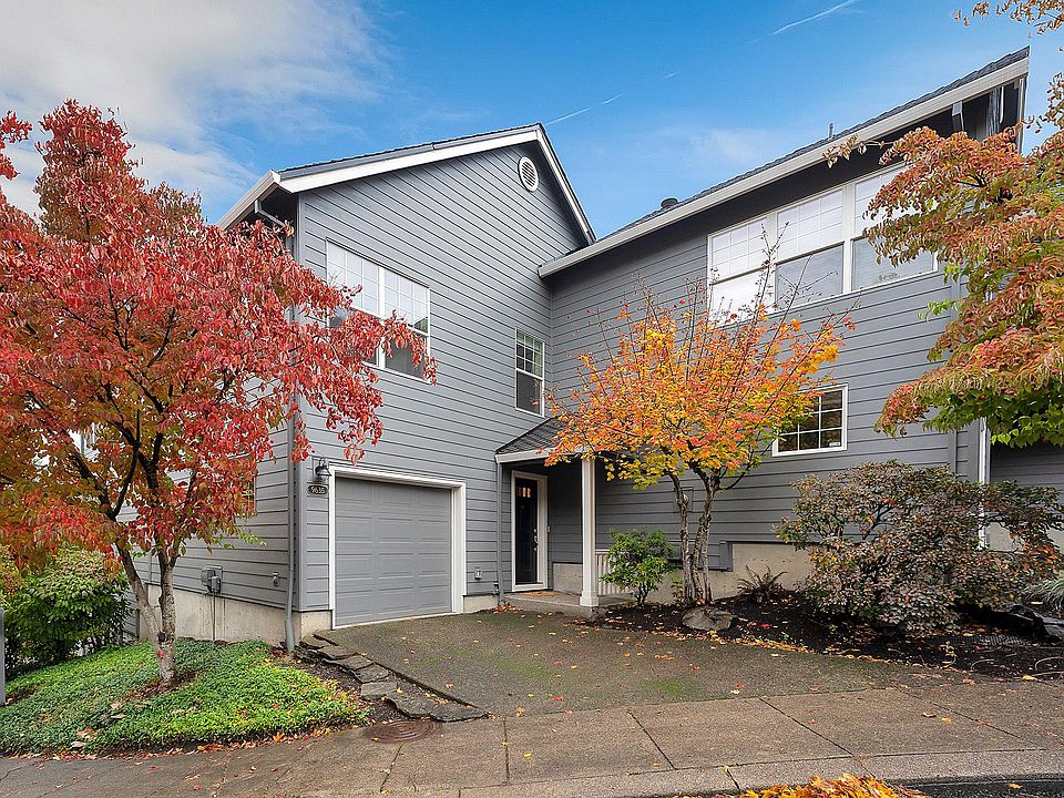 Exterior of property. Corner location shares only one wall. Two Story Floor plan, One Car Garage plus parking pad. There is limited dedicated guest parking. HOA maintains landscaping