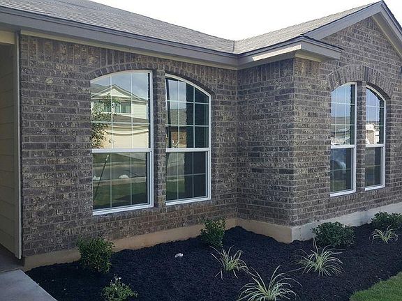 Front of house side view