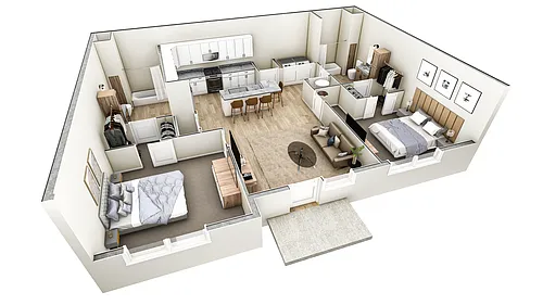 Floor plan D4