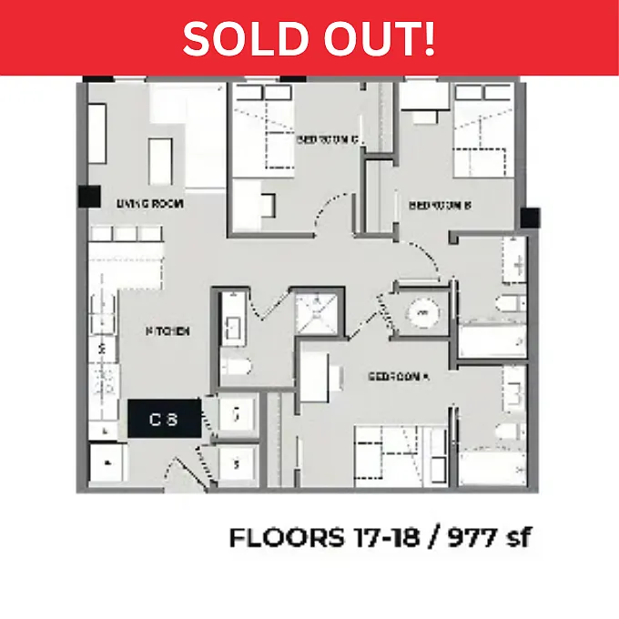 Floor plan C8
